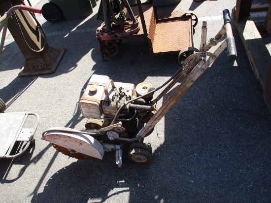 Lot Of Gas Powered 16" Walk-Behind Concrete Saw