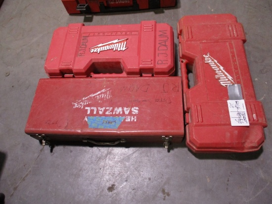 Lot Of (3) Milwaukee Electric Saw-Z-Alls