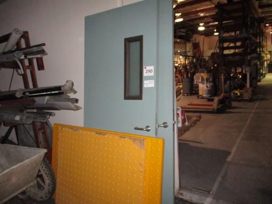 Lot Of (4) Assorted Commercial Doors,