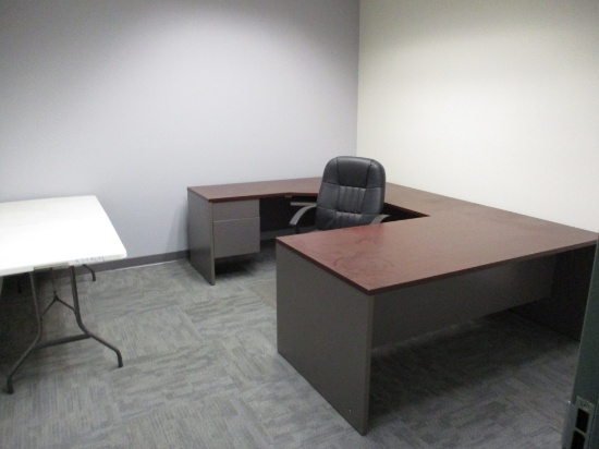 Full Secretary Desk, Chair, Folding Table,