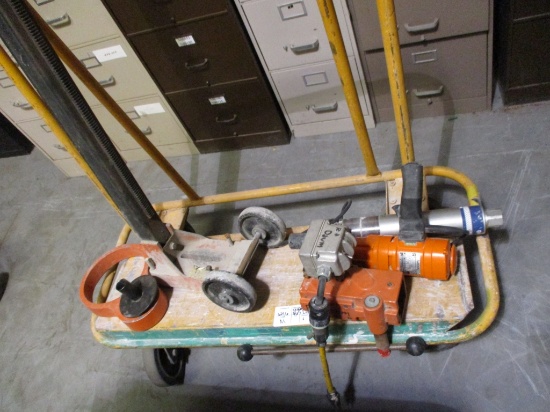 Lot Of Weka 110-Volt Core Drill W/Stand,