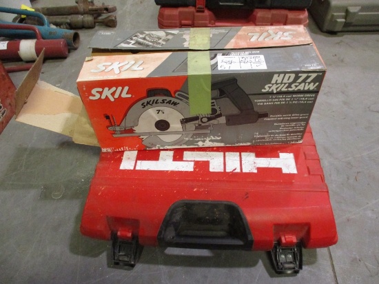 Lot Of Hilti TE50 Rotary Hammer Drill W/Bits,
