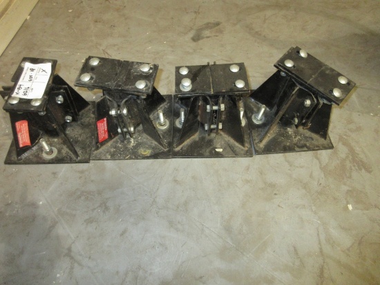 Lot Of (4) Small Size CP Seismec Pier HD Jacks