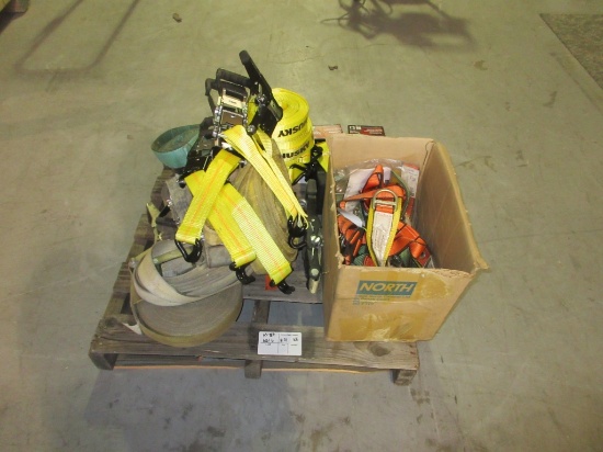 Misc New Unused Ratchet Straps, Safety Harness