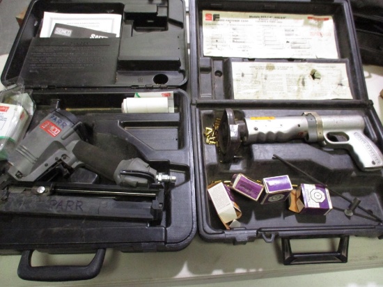 Lot Of Senco Pneumatic Nail Gun,