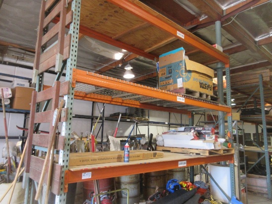 (1) Section Approx 12' 5" Warehouse Racking,