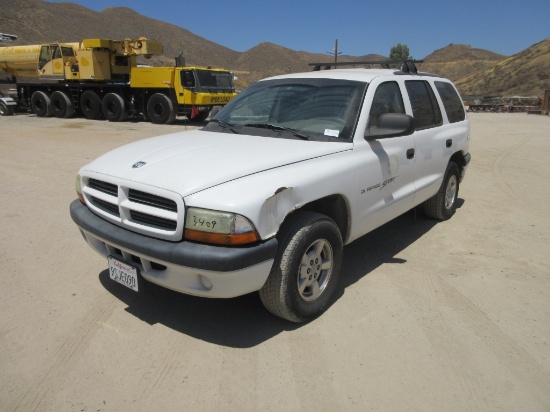 2001 Dodge Durango Sport SUV,