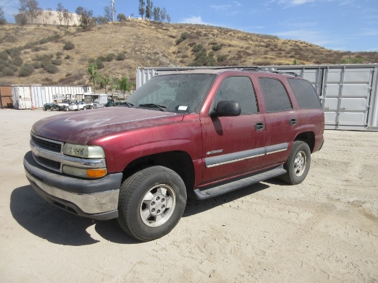 2002 Chevrolet Tahoe SUV,