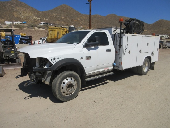 2011 Dodge Ram 5500HD Utility Service Truck,