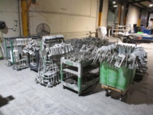 Lot Of Overhead Carousel Conveyor W/Accessories,