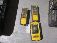 Lot Of (3) Dewalt Lasers,