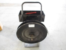 Lot Of Portable Banding Cart W/Tools