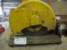 Lot Of Dewalt 14" Electric Chop Saw
