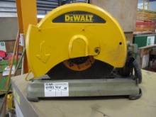 Lot Of Dewalt 14" Electric Chop Saw
