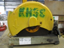 Lot Of Dewalt 14" Electric Chop Saw