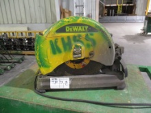 Lot Of Dewalt Electric Chop Saw