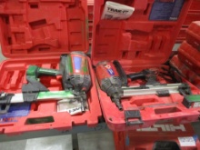 Lot Of (2) Powers Trak-It C5 Nail Guns,