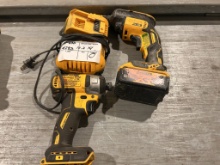 Lot Of Dewalt Impact Gun W/No Battery,
