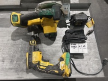 Lot Of Dewalt Circular Saw, Dewalt Screw Gun,