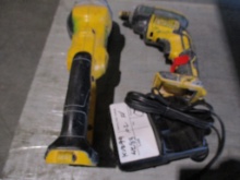 Lot Of Dewalt Screw Gun & Grinder,