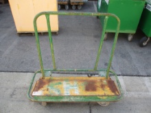 Lot Of (1) HD Warehouse Rolling Material Cart