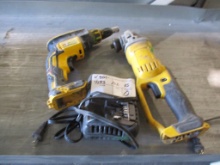 Lot Of Dewalt Screw Gun & Grinder,