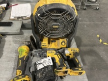 Lot Of Dewalt Cordless Tools,