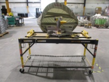 Dewalt Electric Miter Saw W/Rolling Work Bench