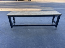 Husky 8' x 2' Portable Work Bench
