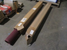 Lot Of (2) Rolls Super Fine Purple Mesh Material,