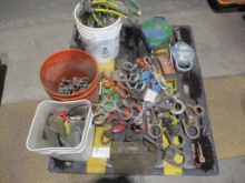 Pallet Of Lifting Harness, Pipe Clamp C-Clamps,