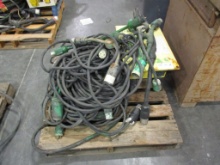 Lot Of 220/230 Volt Pigtails & Spider Box