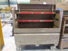 Lot Of Job Site Tool Box W/Casters,