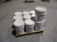 Lot Of (10) Dryvit Plaster 5-Gallon Buckets,