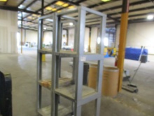 Lot Of Metal Shelving