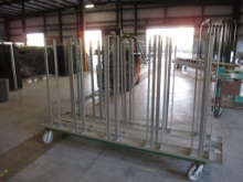 99" Misc Portable Dry Wall Cart W/Aluminum Slots
