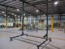 Lot Of Rolling 10' x 8' x 11' 9" HD Rack U-Frame