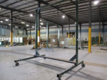 Lot Of Rolling 10' x 8' x 11' 9" HD Rack U-Frame