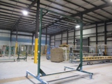 Lot Of Rolling 10' x 8' x 11' 9" HD Rack U-Frame