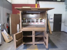 Lot Of 5' x 42" x 82" Large Job Site Tool Box