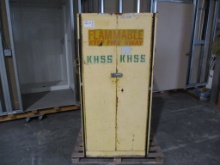 Lot Of Flammable Proof Storage Cabinet