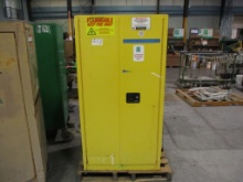 Lot Of Flammable Cabinet W/Gas Tanks