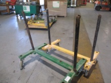Lot Of (2) HD Rolling Material Carts