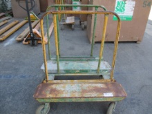 Lot Of (2) 4-Wheel Material Carts