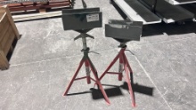 (2) Ridgid VJ99 Adjustable Pipe Holders,