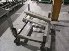 Lot Of 51" x 33" 4-Wheel Rolling Cart,