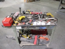 Lot Of Dewalt & Hilti Assorted Power Tools,