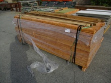 Pallet Of 2" x 1.5" x 8' Groove Wood