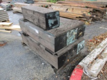 Lot Of Approx (7) Pieces Wood Dunnage