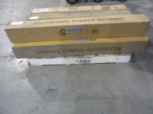 Lot Of (3) Phifer Aluminum Insect Screen Rolls,